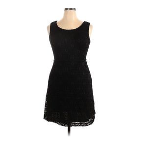 Little Black Lace Detail Dress